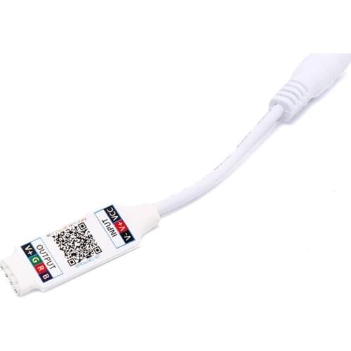 Mini Wifi Mini RGB Bluetooth Controller DC 5V 12V 24V Music Bluetooth Controller Light Strip Controller For RGB RGBW LED Strip