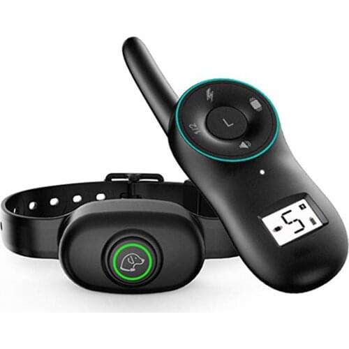 Dog Electric Collar Waterproof Dog Training Collar Rechargeable Remote Dog Bark Control Collar Anti Bark Pet Trainer Shock Vibra