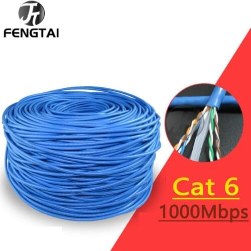 Ethernet Cable Cat6 Lan Cable UTP CAT 6 RJ 45 Network Cable 10m/40m/50m Patch Cord for Laptop Router RJ45 Cat6 20m 30m 15m Cable