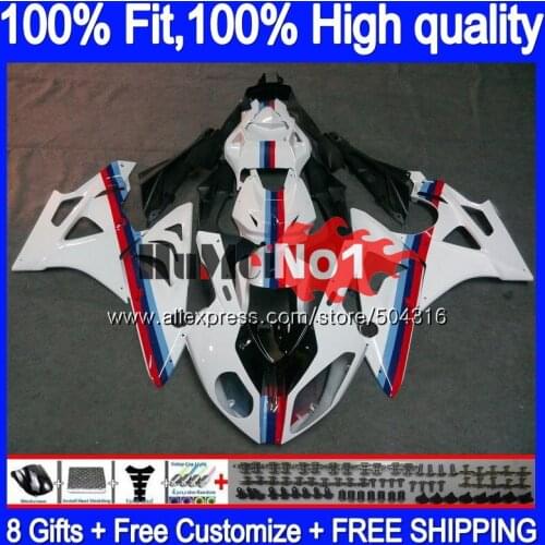 Injection For BMW S 1000RR 1000 RR 32MC.9 S1000 RR 2009 2010 2011 2012 2013 2014 S1000RR stock white 09 10 11 12 13 14 Fairing