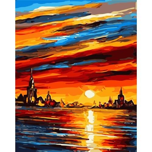 Evangel Love 40x50cm No Frameless Painting By Numbers Animals On Canvas Pictures By Numbers Home Decoration Diy Minimalism Style