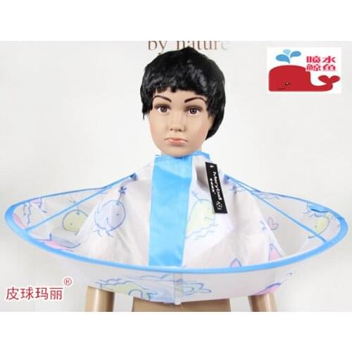Kids Boy Hair Cutting Cape Gown Hairdresser Barber Hairdressing Children Girls Boys Hair Cut Cloak Umbrella Cape Protecter