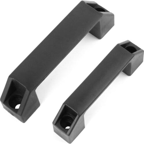 2pcs Plastic Door Handle Home Cabinet Drawer Cupboard Gate Pulls Knob Furniture Door Handle