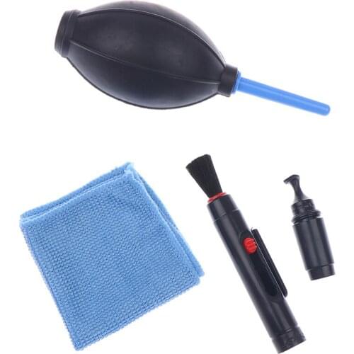 SLR camera cleaning pen + air blowing + cloth three-in-one cleaning kit