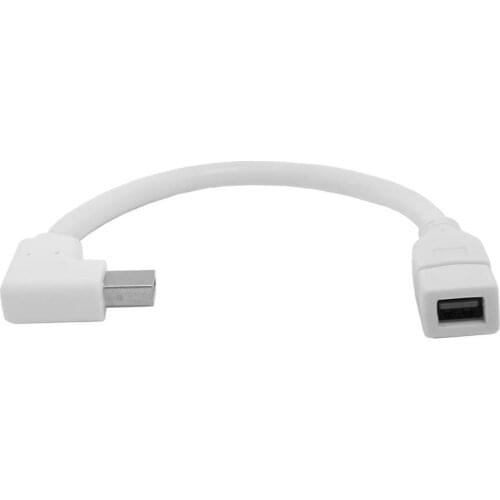 Left bend Mini displayport DP extension cable Male to female LED dedicated line