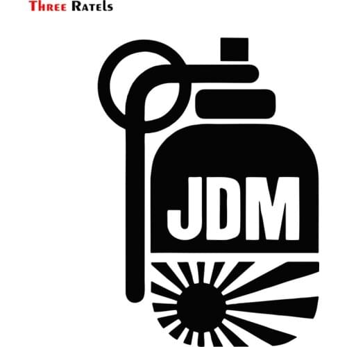 Three Ratels FTZ-164# 15x20.8cm Car Sticker Vinyl Decal Styling Motorcycle Laptop Bomb JDM Accessories