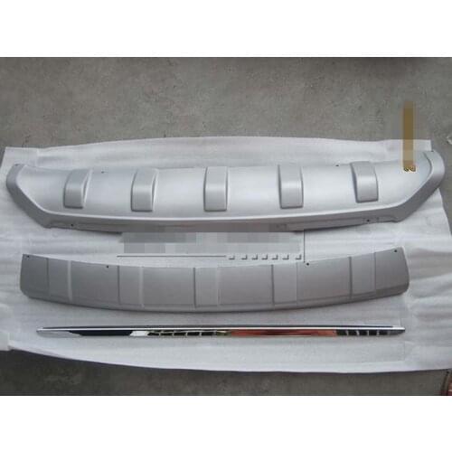 ABS front and rear Bumper Protector Skid Plate cover Car styling fit for hyundai IX35 2010-2012 Car accessories