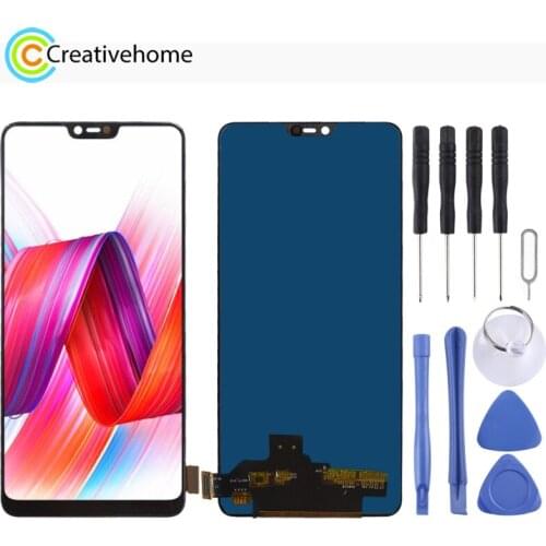 TFT Material LCD Screen and Digitizer Full Assembly For OPPO R15