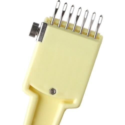 1x7 Needles Adjustable Transfer Tool For 4.5mm/9mm Knitting Sewing Machine New