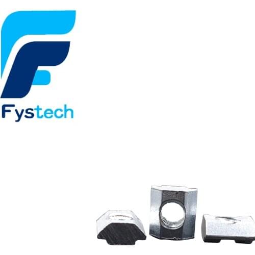 20pcs T Sliding Nut Block Square nuts M3 M4 M5 M6 for 2020 Aluminum Profile Slot 6 Aluminum connector Accessor