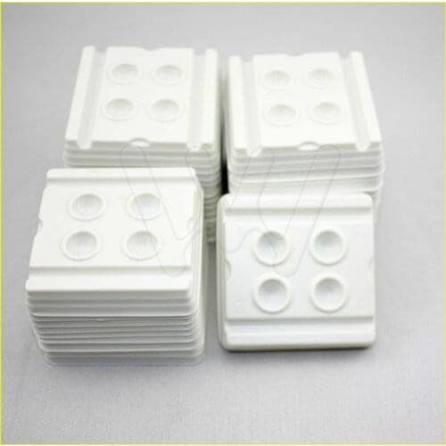 500PCS 4 Holes Bonding Composite Adhesive Mixing Wells Trays Model