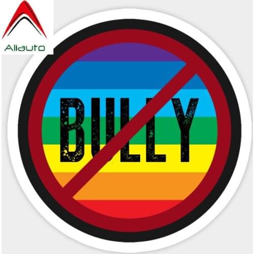 Aliauto LGBT Gay Pride Rainbow T Shirt Car Sticker Vinyl Sunscreen Waterproof Reflective Automobile Decoration Decal,10cm*10cm