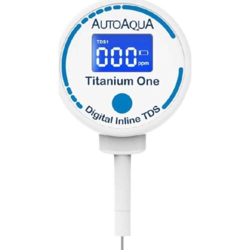 AutoAqua Aquarium Smart TDS Test monitor TDS display connected to RO water outlet to monitor water quality