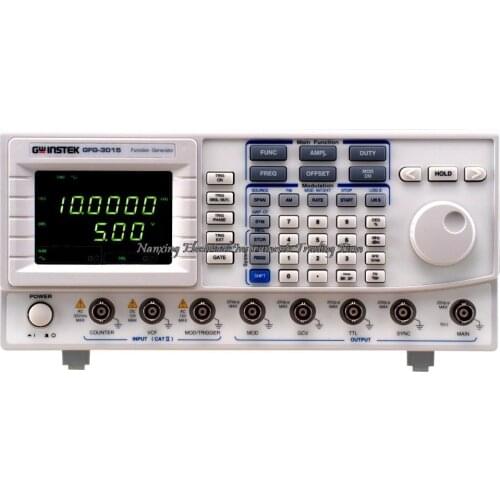Fast arrival GWINSTEK GFG-3015 15MHz Dual Displays Programmable Function Generator with 6 Digits Counter