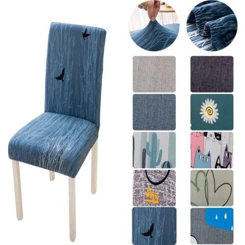 Chair Cover Spandex Elastic Chair Covers for Chairs for Kitchen Cover for Armchairs for Home for Decoration Wedding Chair Cover