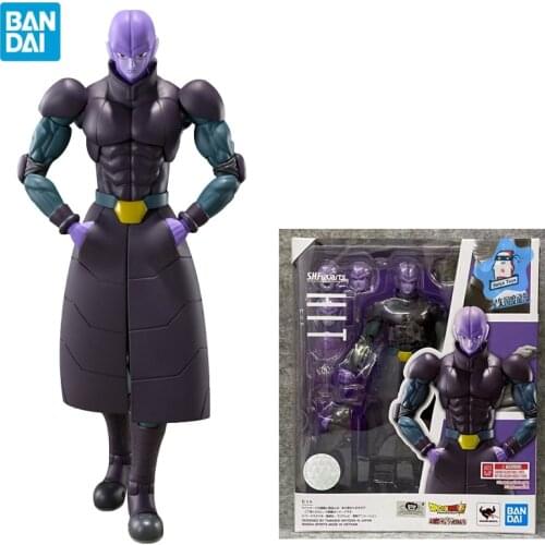 Original BANDAI SHFdragon Ball Z Figure Super Anime Figures Hit Killer S.H.Figuarts Anime Action Figures Toys for Children PVC