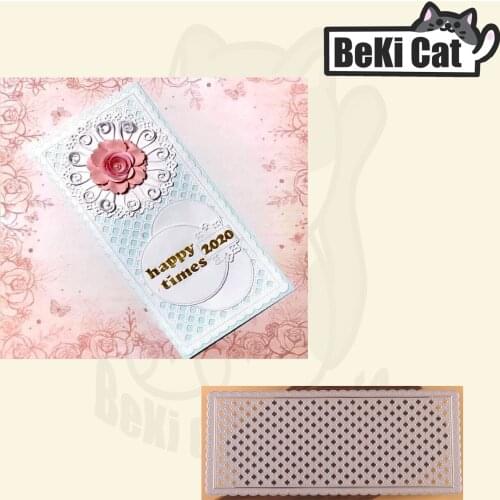 Background slimline cards die set Metal Cutting Dies Stencils for DIY Scrapbooking photo album Decorative DIY Paper Cards