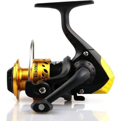 HiUmi 200 Size 5.1:1 3 Ball Bearings Freshwater Fishing Plastic Ice Fishing Carp Spinning Fishing Reels