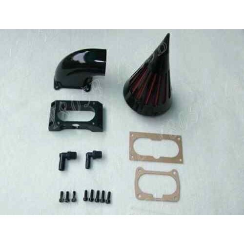 Motorcycle Black Spike Air Cleaner Kits Intake For Kawasaki Vulcan 2000s & Classic Lts Moto