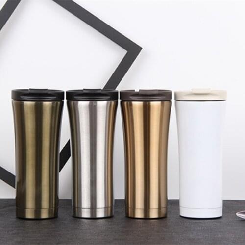 Mug Coffee Cup 500ml Car Cup Outdoor Business Cup 4 Styles Beer Mug Insulation Cup Simple Kettle Flask Bottle Travel Mug Tea Mug