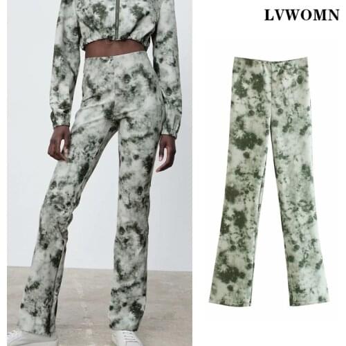 LVWOMN Women's Flared Trousers