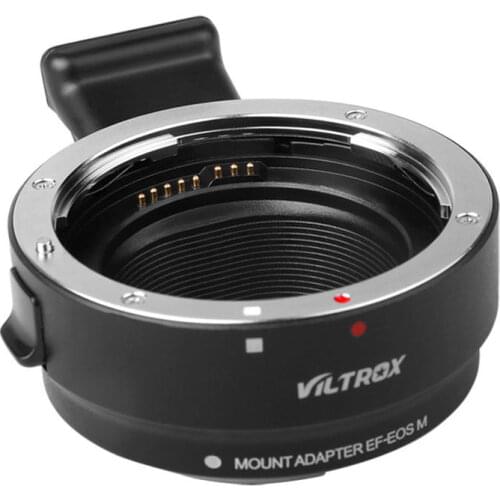 VILTROX Auto Focus EF-EOS M MOUNT Lens Mount Metal Adapter for Canon EF EF-S Lens EOS M EF-M M2 M3 M5 M6 M10 Mount Adapter