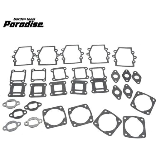 PARADISE 5Set Cylinder Gasket Set For Subaru ROBIN FL411 NF411 NB351 Brush Cutter Trimmer Motors