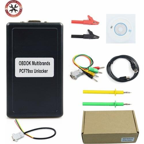 Professional NEW OBDOK Multibrands PCF79xx Unlocker is for Renewing Original Remote and Keyless Key Types Free Shipping