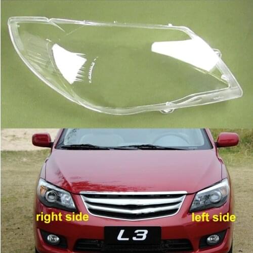 Front Headlamps Transparent Lampshades Lamp Shell Headlight Cover Lens Glass Masks For BYD L3 2010 2011 2012 2013 2014 2015