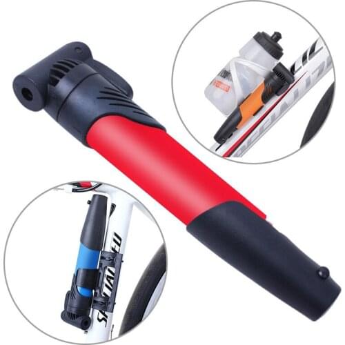Portable Mini Plastic Bicycle Pump Bicycle Tire Inflator Air Pump Mountain Bike High-intensity Circulation Pump Bike Accessories