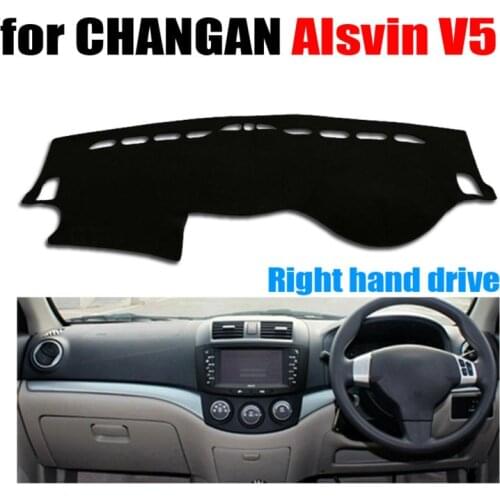 Car dashboard covers mat for CHANGAN Alsvin V5 all the years Right hand drive dashmat pad dash cover auto dashboard accessories