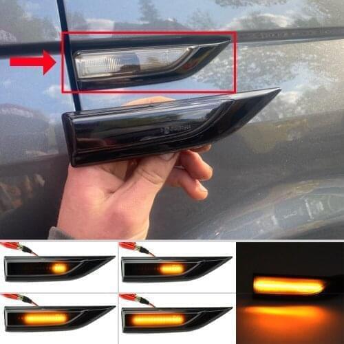 LED Dynamic Side Marker Turn Signal Light For VW Transporter T6 Multivan Caddy MK4 Sequential Blinker 2015 2016 2017 2018 2019