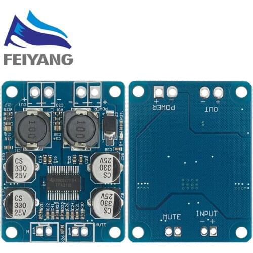 10PCS DC8-24V TPA3118 PBTL 60W Mono Digital Audio Amplifier Board AMP Module Chip 1X60W 4-8 Ohms