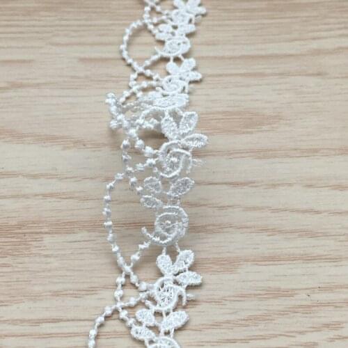 15 Yards Embroidery Lace Trim Handmade DIY Garment Needlework Sewing Accessories Fabric Clothing Decoration