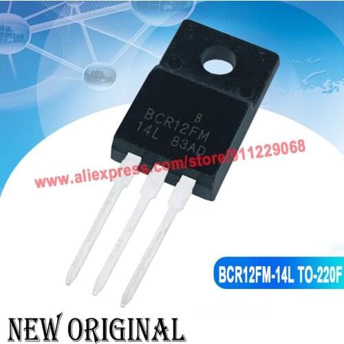 5piece) BCR12FM-14L TO-220F 700V 12A / FHF12N60 12N60 600V 12A / F2955G MJF2955G 90V 10A / 20ETS12FP 1.2KV 20A TO-220F