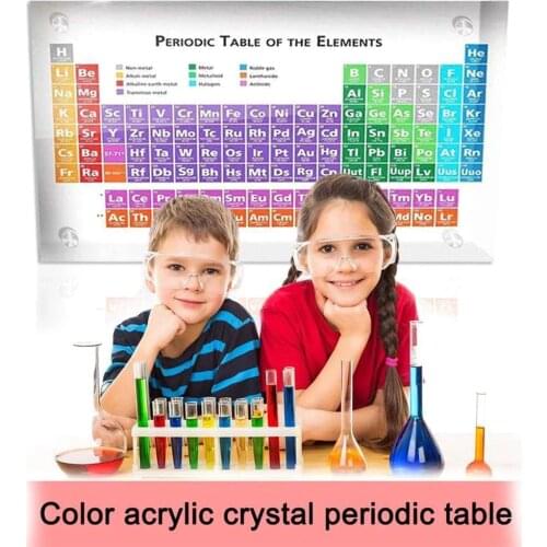 Acrylic Chemical Element Periodic Display Kids Teaching School Day Birthday Gifts Table Letters Home Decor House Decoration