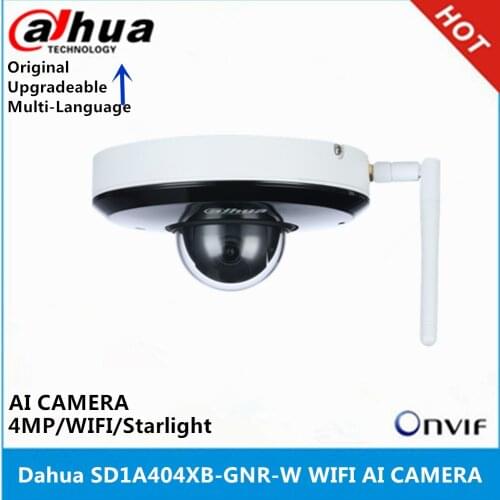 Dahua SD1A404XB-GNR-W WIFI Camera IR15m 4MP 2.8-12mm varifocal motorized lens 4X Starlight PTZ AI IP Camera