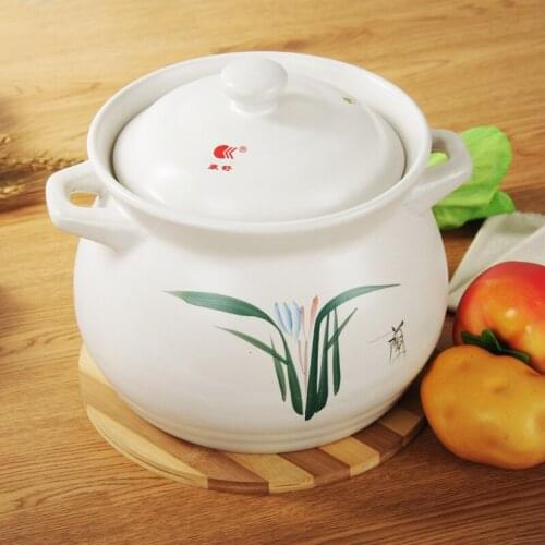 Ceramic Casserole Pot, Soup Pot Health Pot, Casserole Gift, High Temperature Gas Stove