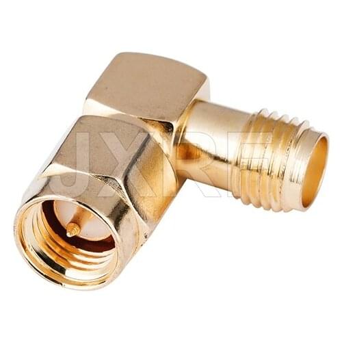 RF coaxial coax adapter SMA to SMA connector SMA male to SMA female right angle adapter fast ship