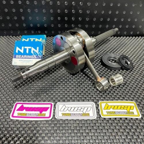 Crankshaft For JOG50 3KJ Forged 40.2mm 44mm Racing Long Stroke High Rotation Increased Tuning BWSP Perfomance Engine Parts