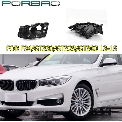 Headlight housing base For F34 GT330 GT328 GT300 HID 13-15 Car rear base Replacement Headlight back base