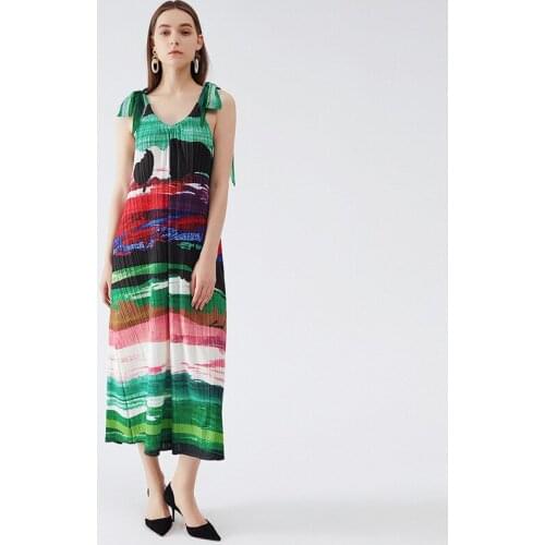 LiaoShiKeerQiaoWa Summer Midi Dresses