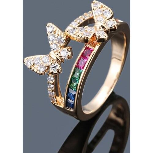 Кольца с фианитами для женщин LZTPLLN China At AliExpress