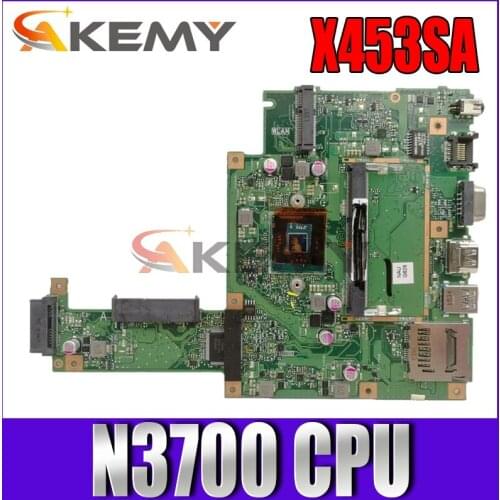 Akemy X453SA Laptop motherboard for ASUS X453SA original mainboard N3700