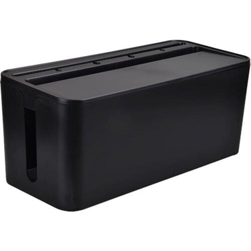 Multifunction Wire Protection Storage Box Anti-dust Plastic Case Household Supplies for Organizing Charger Cables Socket