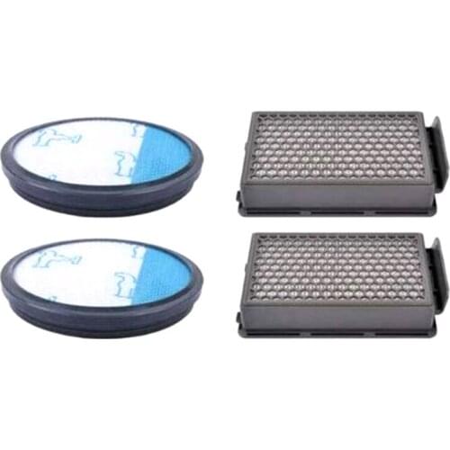 4 Pcs Vacuum Cleaner Filter Kit Lamellar Filter Motor Protection Filter For Rowenta Compact Power Cyclonic RO3731EA