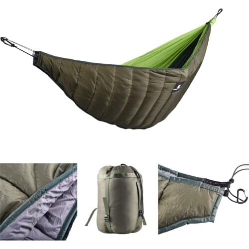 Outdoor Sleeping Underquilt Full Length Hammock Blanket Sleeping Gear for Backpacking Camping Backyard