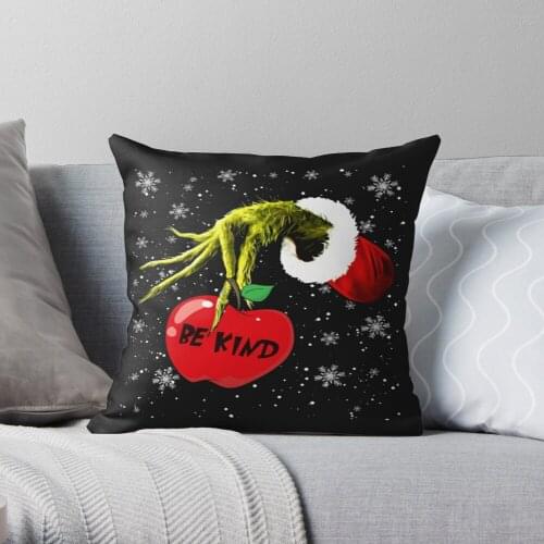 Be kind christmas Printed Christmas Pillowcase 2021 Decor for Home Merry Christmas Ornament Navidad Xmas Gifts