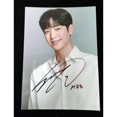 Hand signed Seo Kang Joon autographed photo 5*7 K-POP 032021