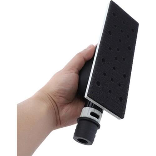 198*70mm Porous Grinding Hand Push Plate Net Sand Grinding Polishing Tool Manual Grinding Plate Dust Suction Hand Planer Dry